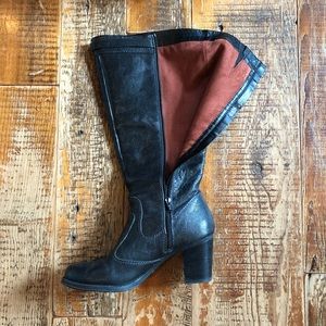 Naturalizer Leather Boots - Wide